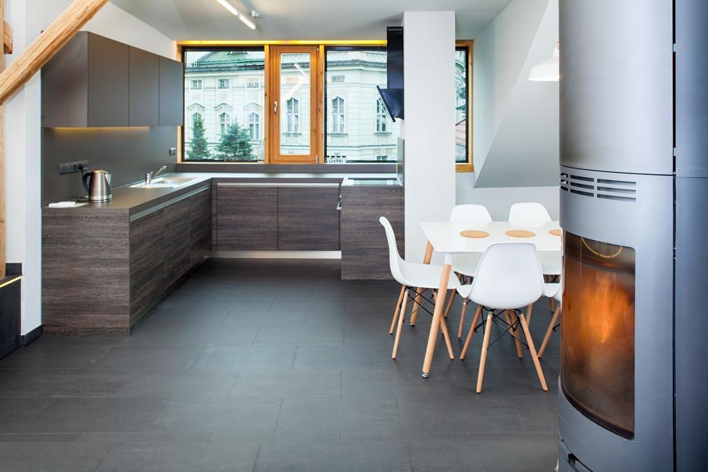 Apartament Mennicza 치에신 객실 사진