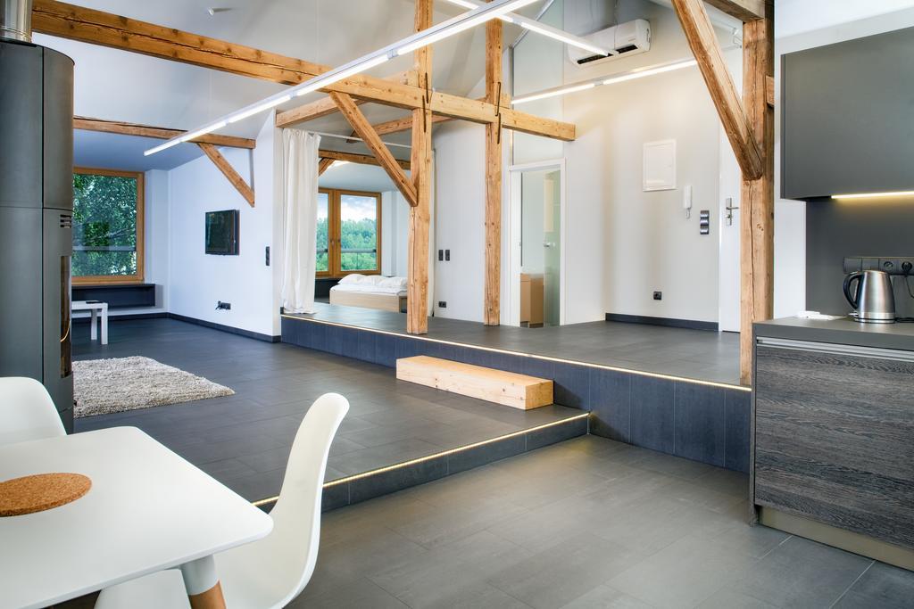 Apartament Mennicza 치에신 객실 사진