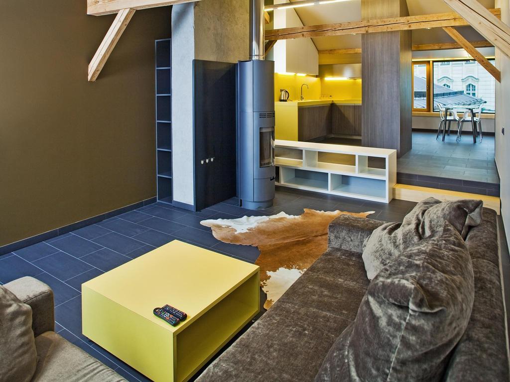 Apartament Mennicza 치에신 객실 사진